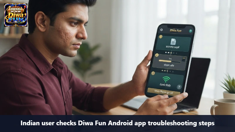 Diwa Fun account screen